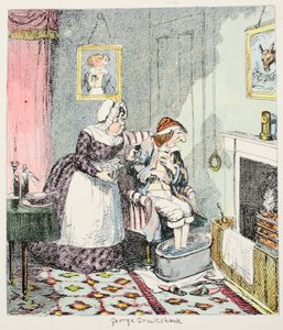 M. Lambkin doit être soigné et suivre un traitement régulier, prenant de nombreuses pilules amères et nécessitant tous les pouvoirs persuasifs doux de Mme Slope pour prendre ses doses régulières de ce horri